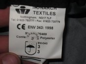Лот №А 2286 Брюки-дождевик с Gore-Tex мембраной фирмы Monarch Textiles р.Small (чёрные)