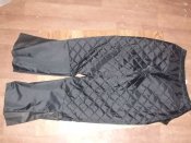 Лот № А2480 Утепленные брюки дождевик полиции Британии р.XLarge (чёрные)
