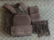 Чехол для бронежилета "5.11 TacTec Plate Carrier" с панелями для боковых бронеплит