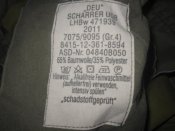 Лот № А2486 Брюки армии Бундесвера в расцветке Flecktarn (оригинал) 7075/9095 Gr4 (EU 52-54)