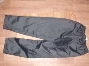 Лот № А2480 Утепленные брюки дождевик полиции Британии р.XLarge (чёрные)
