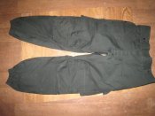Лот № А2501 Брюки от раздельного британского комбинезона с мембраной Gore-Tex р.X/Large (dark olive)