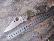 Складной нож Spyderco Para-Military 2 (Replica). Orange (satin blade).