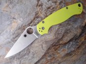 Складной нож Spyderco Para-Military 2 (Replica). Orange (satin blade).