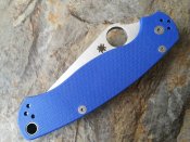 Складной нож Spyderco Para-Military 2 (Replica). Orange (satin blade).