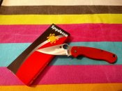 Складной нож Spyderco Para-Military 2 (Replica). Orange (satin blade).