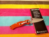 Складной нож Spyderco Para-Military 2 (Replica). Orange (satin blade).