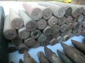 Гильзы и патроны с немецких позиций + бонус.