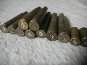 Гильзы и патроны с немецких позиций + бонус.