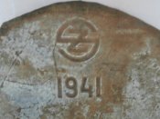 Крышка с бочки для горючего 1941г 3 рейх