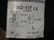 Лот№ А1389 Термобельё (кальсоны) огнеупорные фирмы SIO - FIT dy SIOEN р.L (синие)