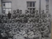 Большое фото роты РККА. Редкость!