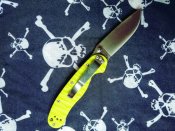 Складной нож Ontario RAT Folder Model 2 («крысёнок», «мышка») 3D handle Replica.