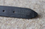 подбородочный ремешек немец, клеймо на 1937г.