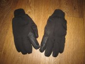 Лот №А2050 Оригинальные перчатки Gloves technicians & mechanics (Rip-Stop+кожа+goretex) р.8 черные