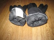 Лот №А2050 Оригинальные перчатки Gloves technicians & mechanics (Rip-Stop+кожа+goretex) р.8 черные