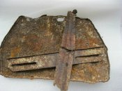 номерний знак із кріпленням з німецького авто