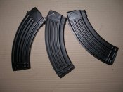 Магазины 7.62 АКМ стальные , ребристые (3 штуки) - целые