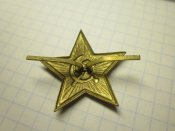 Звезда РККА Эмаль 32 мм.Магнитная.№6