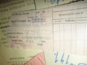 Уникальная подшивка коммерческих документов по торговле в Польше(Галиции) во время оккупации 41-42гг