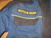 Лот №А2191 Куртка (парка) ВМС Германии оригинал Deusche Marine р. М (сине-черная)