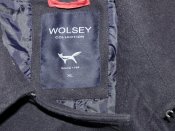 Бушлат полушестяной брендовый Wolsey Британия size xL/52 тёмно-синий