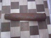 Гильза 7.5 СМ от нем. танка