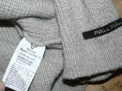 Свитер авиатор полушерстяной PME American classik серый size xL/52