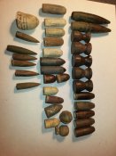 34 разные пули.