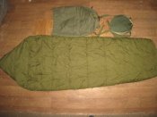 Лот №А2526 Контрактные армейские спальники "ARCTIC" (оригинал) р.M + компрессионный мешок