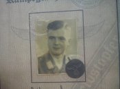 Аусвайс пилота Лювтвафе(Сувенир)