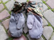 Рукавицы утепленые Bundeswehr (флектарн) б\у №2