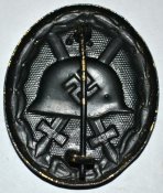 Знак "За ранение 1939" в чёрном.