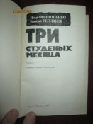 Три студеных месяца