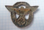 Орёл полицейский на папаху рейх (старение)