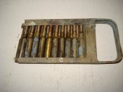 Касета для зарядки кулемета Бреда з ммг патронами менліхер-каркано