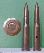 Советский патрон 7,62х54R с пуле Б-32.