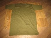 Лот №А2474 Футболка ХБ плотная ВС Британии р. 112 cm (olive)