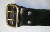 Ремень портупея чёрный, 119 см.