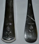 Нож,вилка Kriegsmarine.