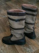 Зимние кожаные сапоги Human Nature waterproof разм.43