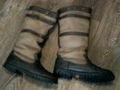 Зимние кожаные сапоги Human Nature waterproof разм.43