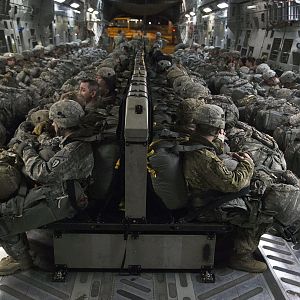 Paratroopers With The 4th Brigade Combat Team, 25th Infantry Division