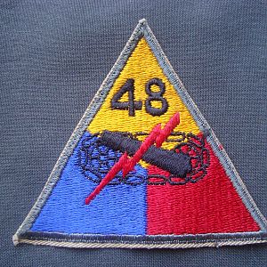 Нашивка 48-ой бронетанковой дивизии.
