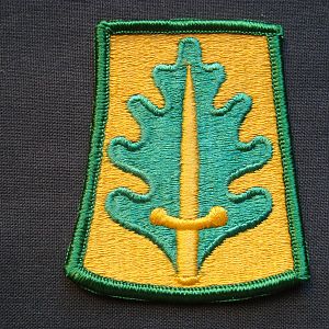 Нашивка 333-eй бригады военной полиции.