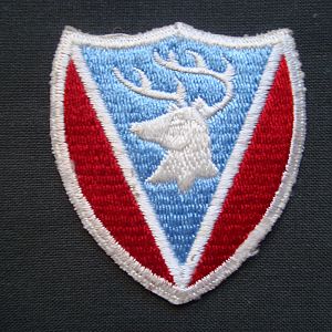 Нашивка Национальной гвардии штата Вермонт.