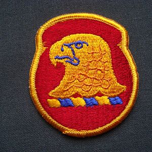 Нашивка Национальной гвардии штата Айова.