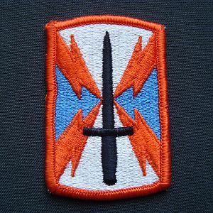 Нашивка 1101-ой бригады связи.
