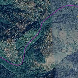Карпаты.10-23.08.18г.Дорога с хр.Черный Дол к погранзаставе.Карта SAS Планета на SASGIS