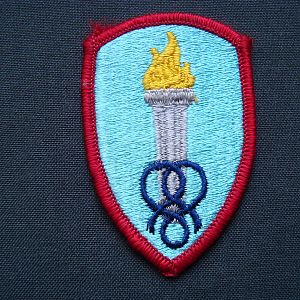 Нашивка учебного центра службы тыла.